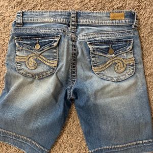 See thru Soul Jean Shorts